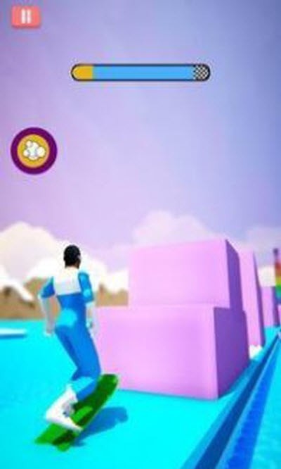 冬季滑雪比赛3D3