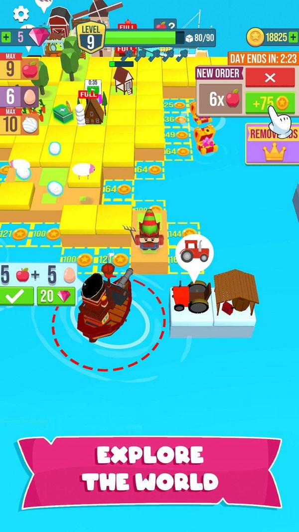 成长岛农场沙盒2