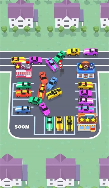 停车合并汽车与建筑3