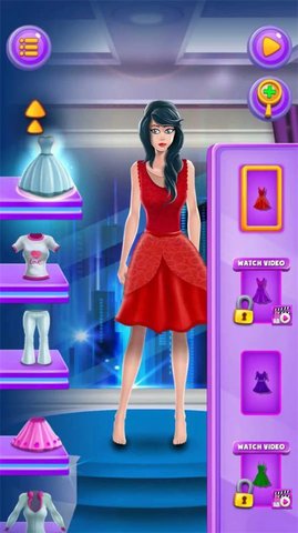 时装秀化妆（Fashion Land Girls Dress Up and Makeup Game）1