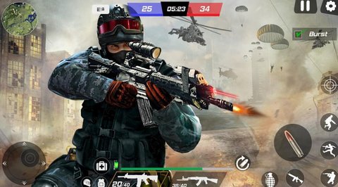 反袭击射击（Counter Shooting Strike Game）1