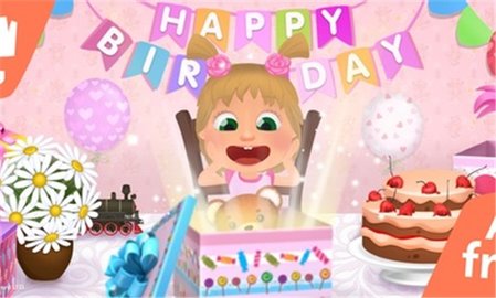 玛莎和熊的生日1